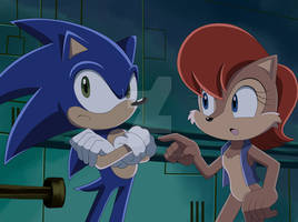 Sonic X screenshot Sonally