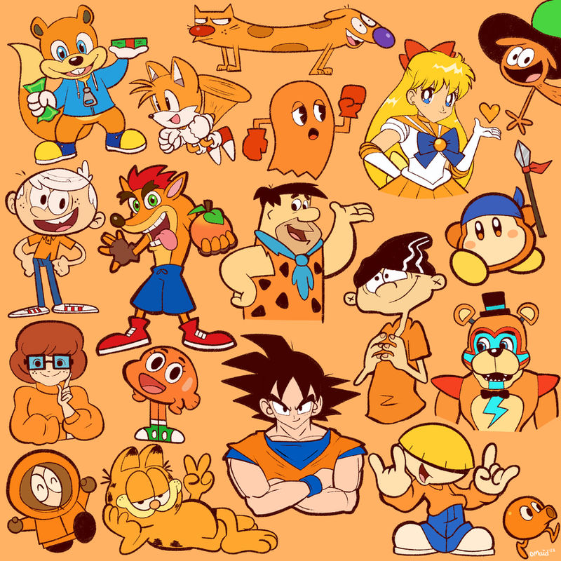 Orange Deviantart Orange Characters by DomesticMaid on DeviantArt