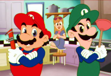 Mario Bros and Plumbings their game
