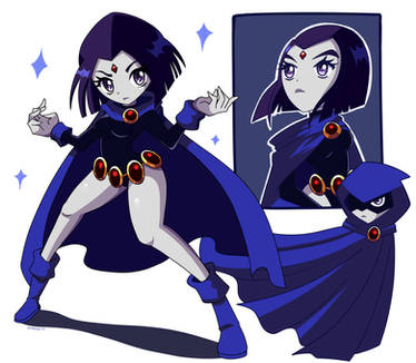 Raven doodles