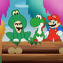 Super Mario Bros Galaxy Movie Frog Suit Screenshot