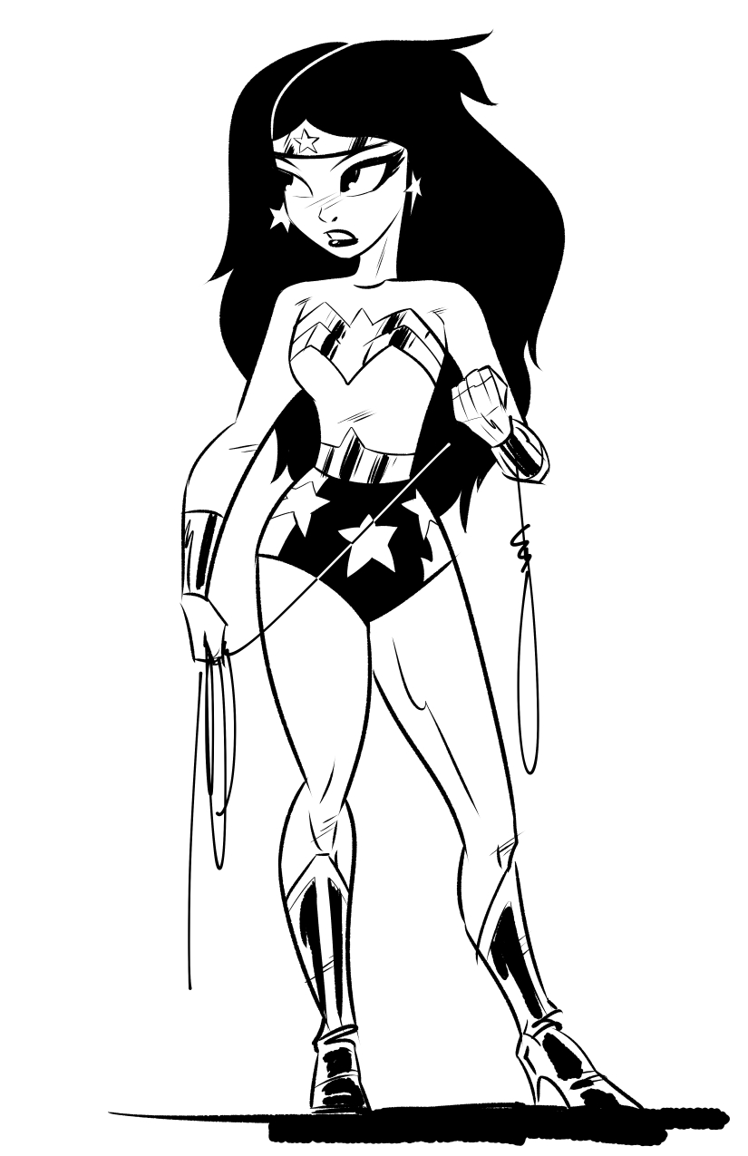 Inktober Wonder Woman