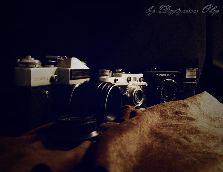 My cameras... by Degtyarov on DeviantArt