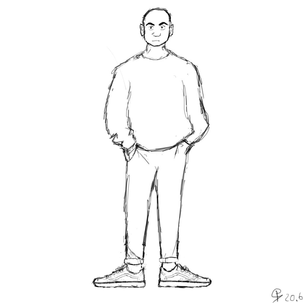 Full body sketch by Pascal2709 on DeviantArt