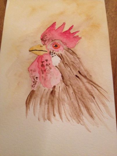 Chicken ACEO