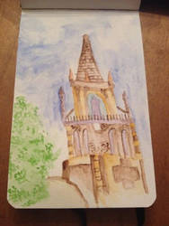 Thoresby Hall Hotel ACEO