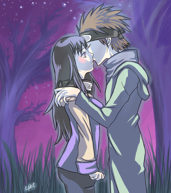 Shino x Hinata - Between us by birdbox on DeviantArt.