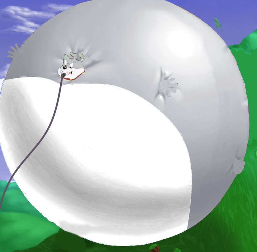 Inflated Spike the Bulldog by InflationTime on DeviantArt