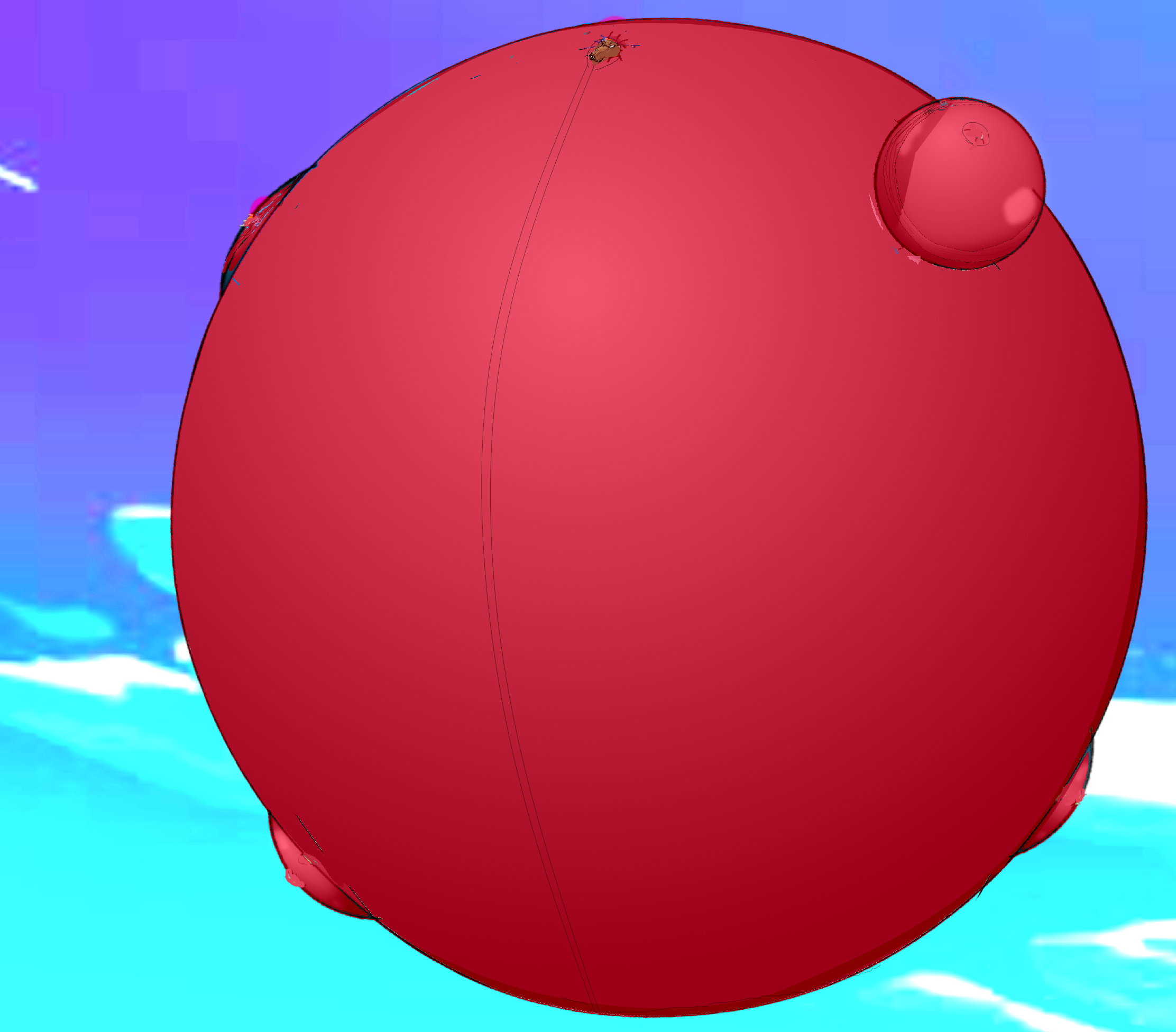 Splinter Balloon Bed '87 by InflationTime on DeviantArt