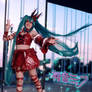 Miku hatsune cosplay by lunathecat