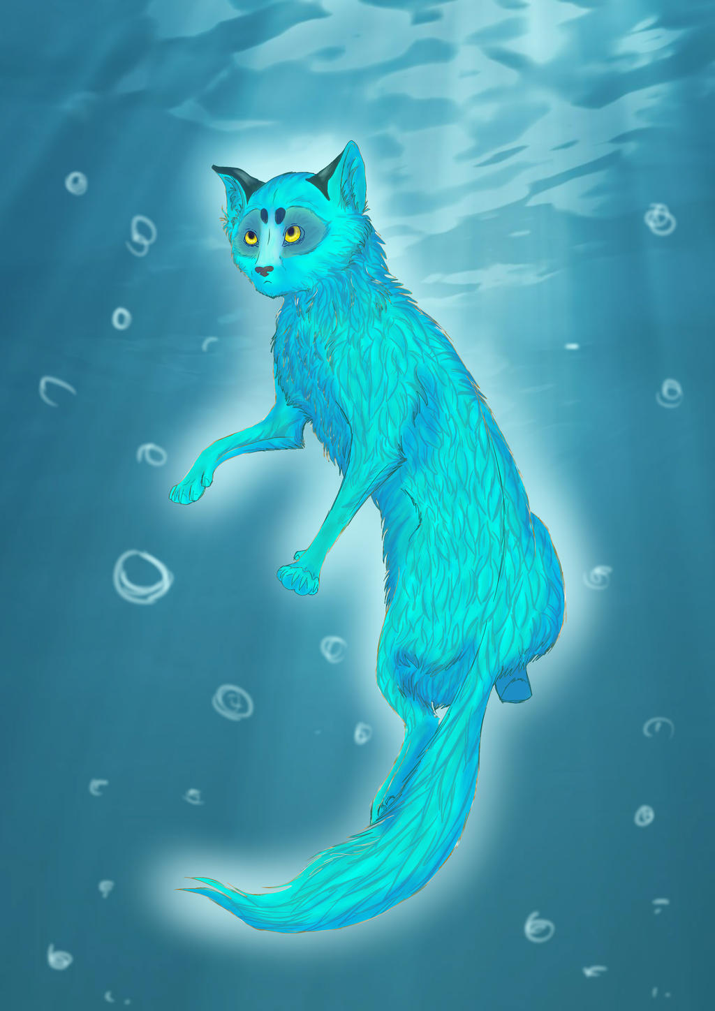 Кот из воды