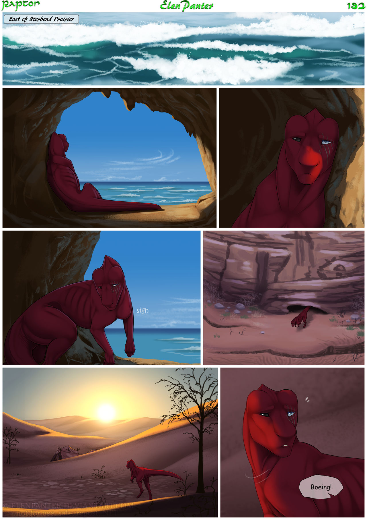 Raptor, page 132 by ElenPanter on DeviantArt