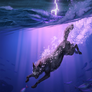 Fishing in thunderstorm (com)