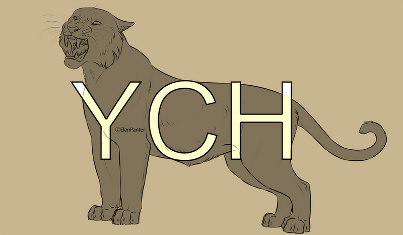 YCH feline (tiger) OPEN