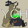 YCH Halloween feline