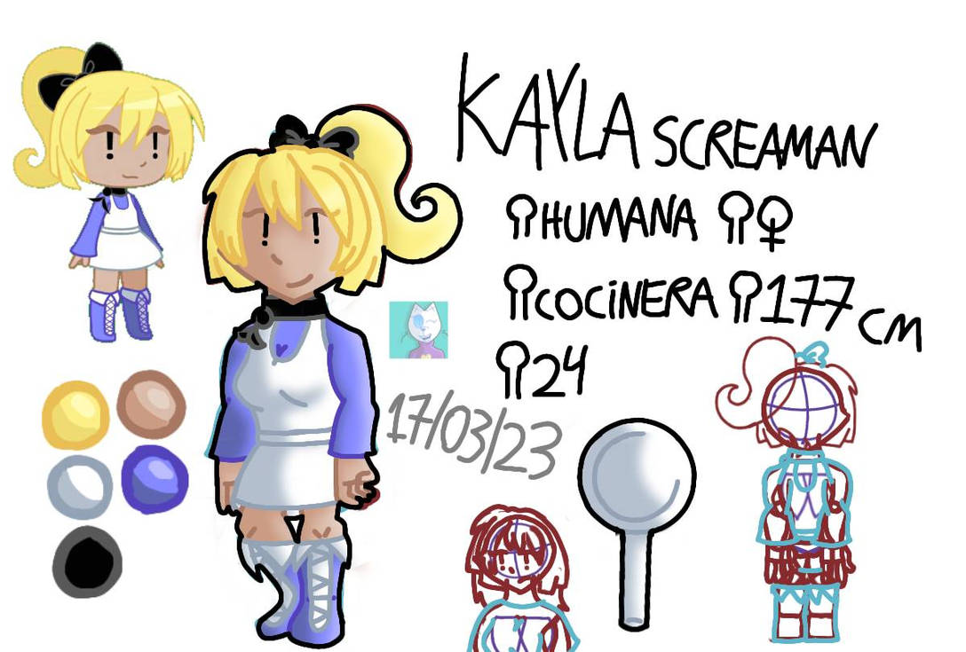 Kayla Ref by FlagsAndRainbows234 on DeviantArt