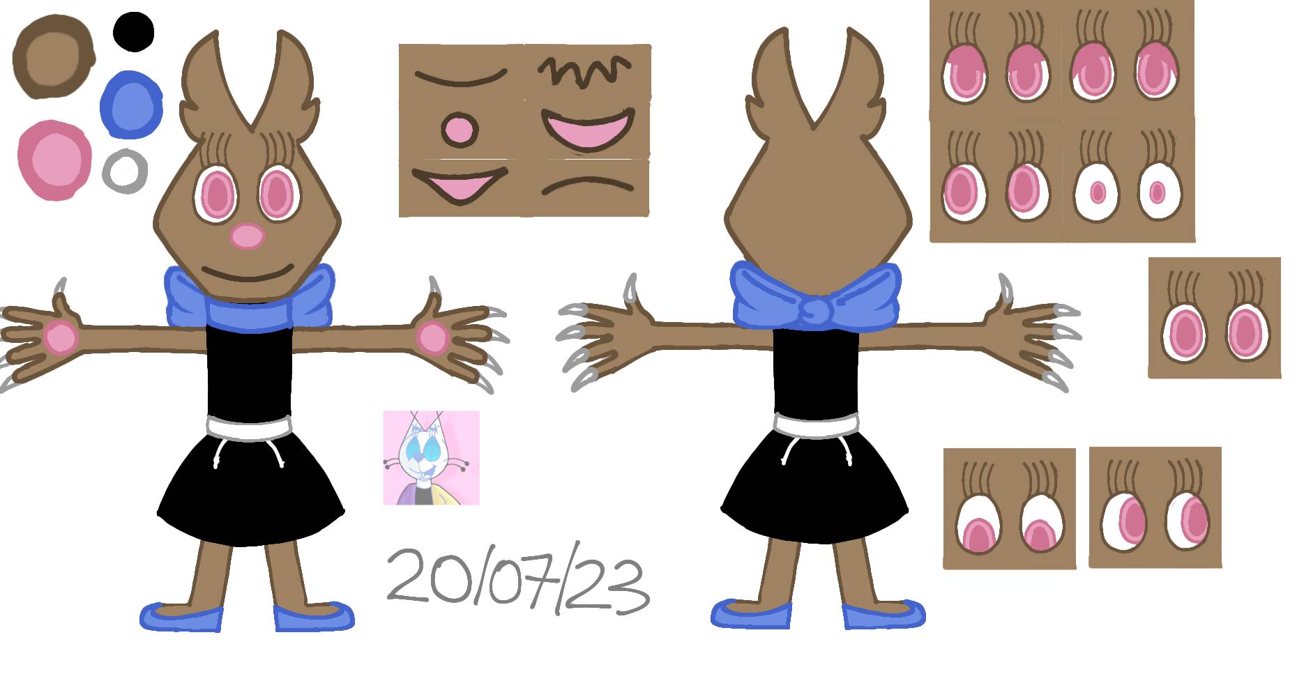 Parappa Oc Sprite Sheet by FlagsAndRainbows234 on DeviantArt