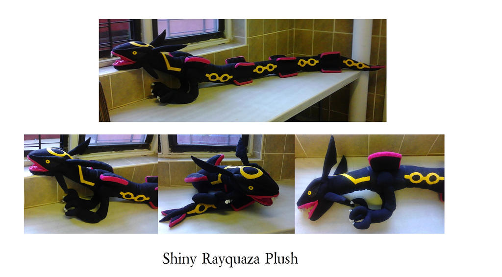 Shiny Rayquaza Plush