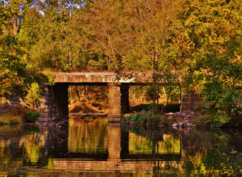 Autumn Railroad Bridge 2016