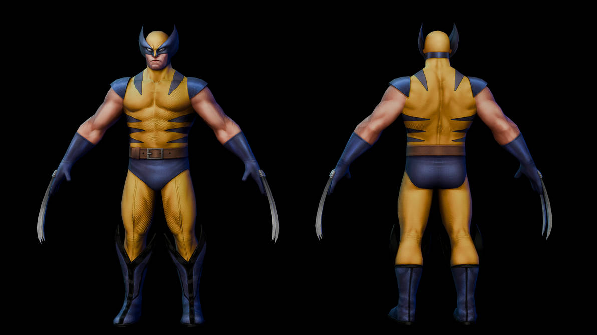 Basic Wolverine Wolverine (Classic) by SkyfallX18 on DeviantArt