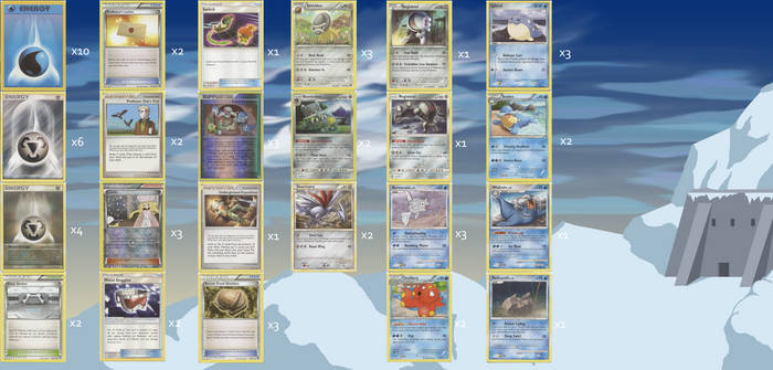 Armor Fortress Pokemon Deck 3.4