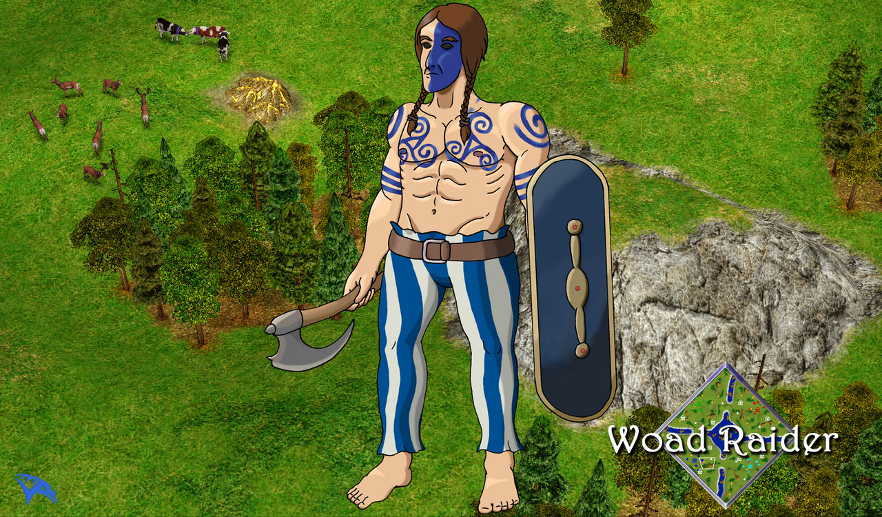 Age of Mythology TRL - Woad Raider by Tapejara on DeviantArt