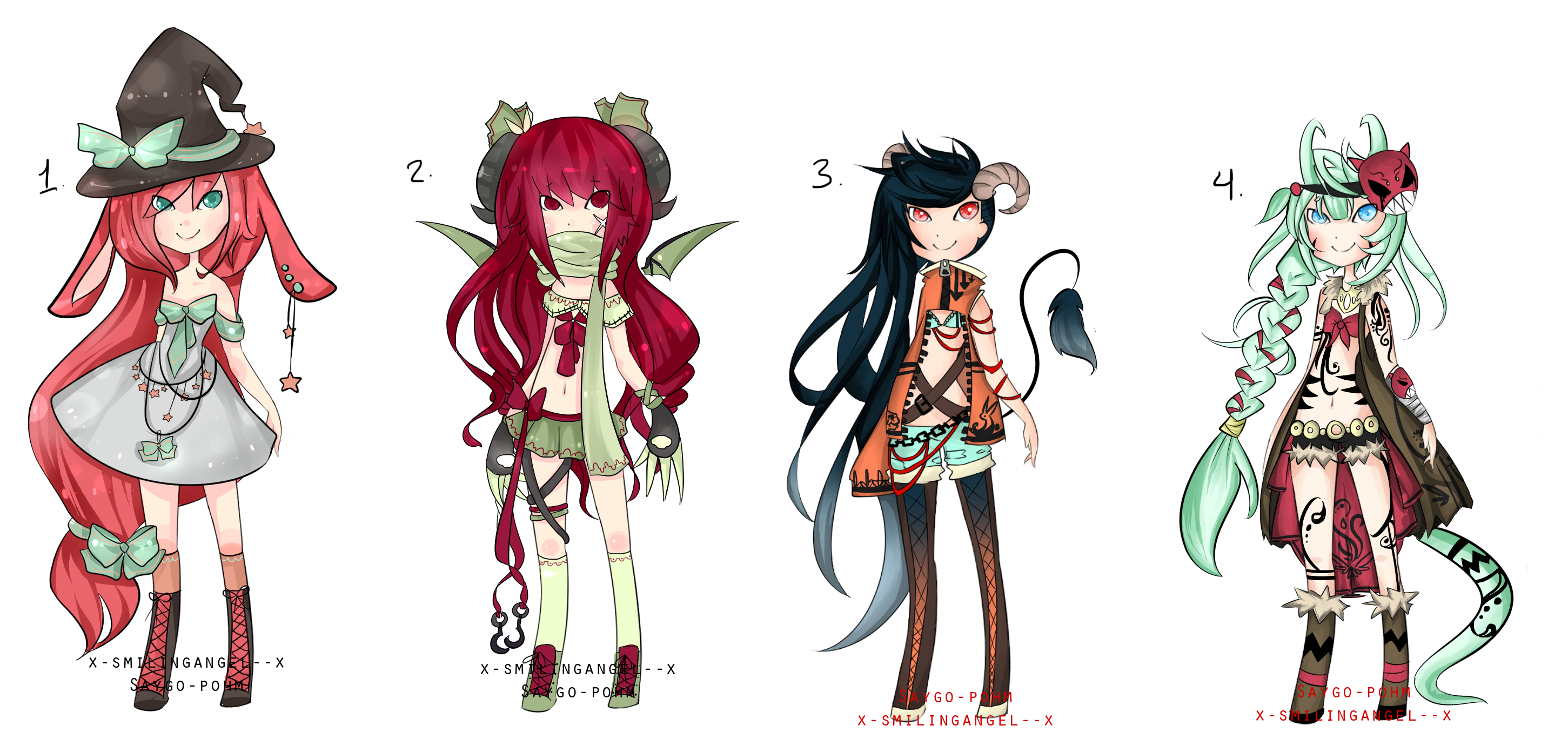 SaygoAngel Collab Adopt Set Auction {CLOSED}