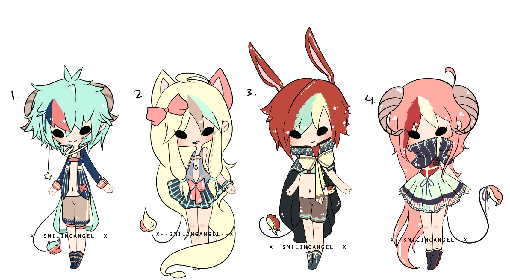 Space Kemonomimis Adopt Mini Auction {C L O S E D}