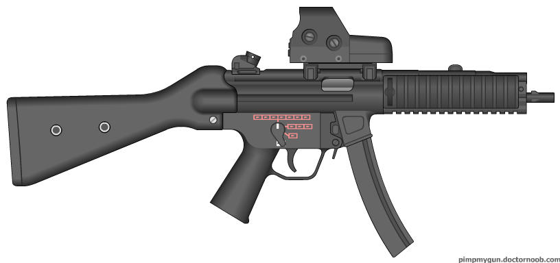 HK MP5 RAS Modern Warfare 3 (MW2 Holo Sight) by Scarlighter on DeviantArt