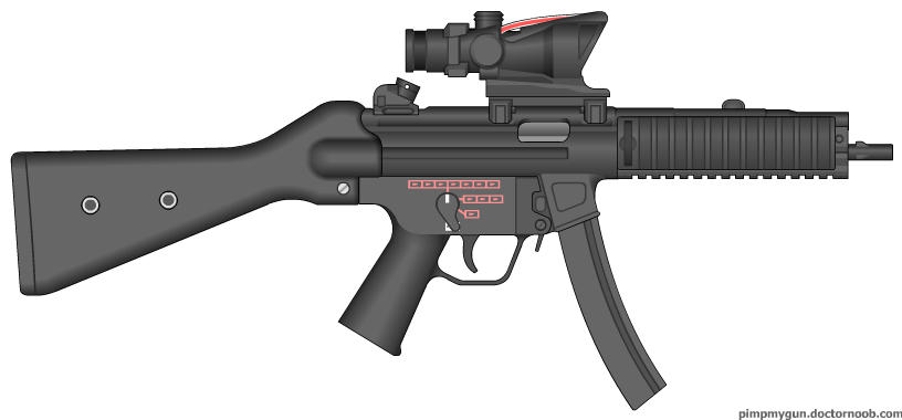 HK MP5 RAS Modern Warfare 3 (ACOG) by Scarlighter on DeviantArt