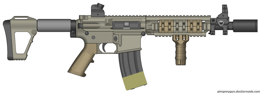 Homefront PWS Diablo CQB/PDW Rifle by Scarlighter on DeviantArt