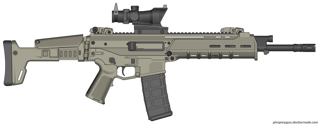 Remington ACR 6.8 Modern Warfare 3 (MW2 ACOG) by Scarlighter on DeviantArt