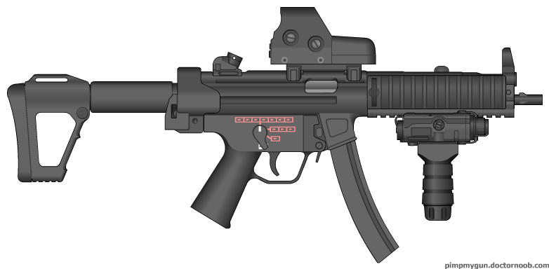 My HK MP5 RAS SOPMOD SMG by Scarlighter on DeviantArt