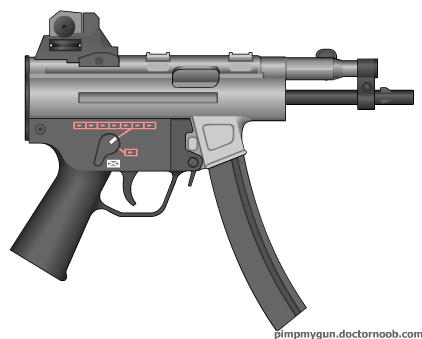 The Punisher - War Zone HK MP5K SMG by Scarlighter on DeviantArt