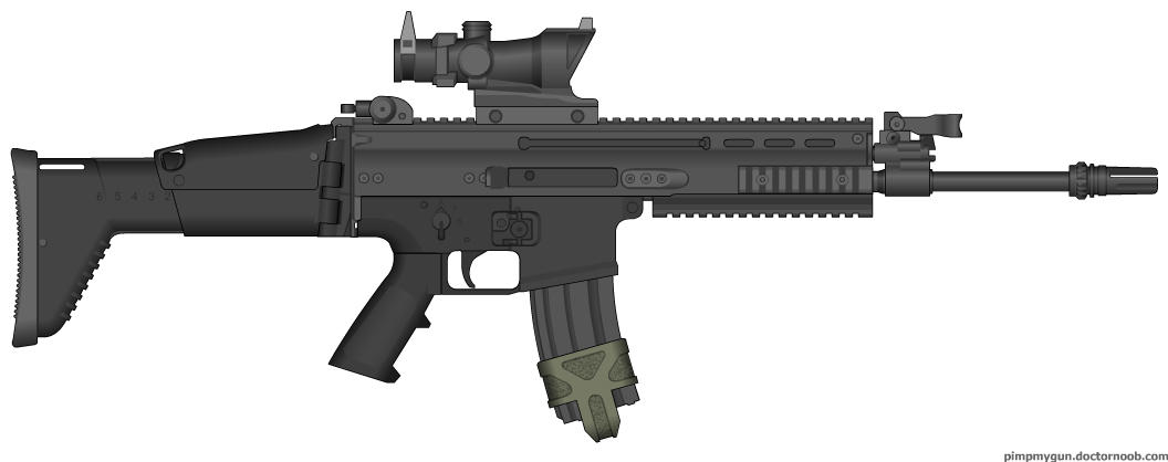 Herstal SCAR-L Modern Warfare 3 (MW2 ACOG) by Scarlighter on DeviantArt