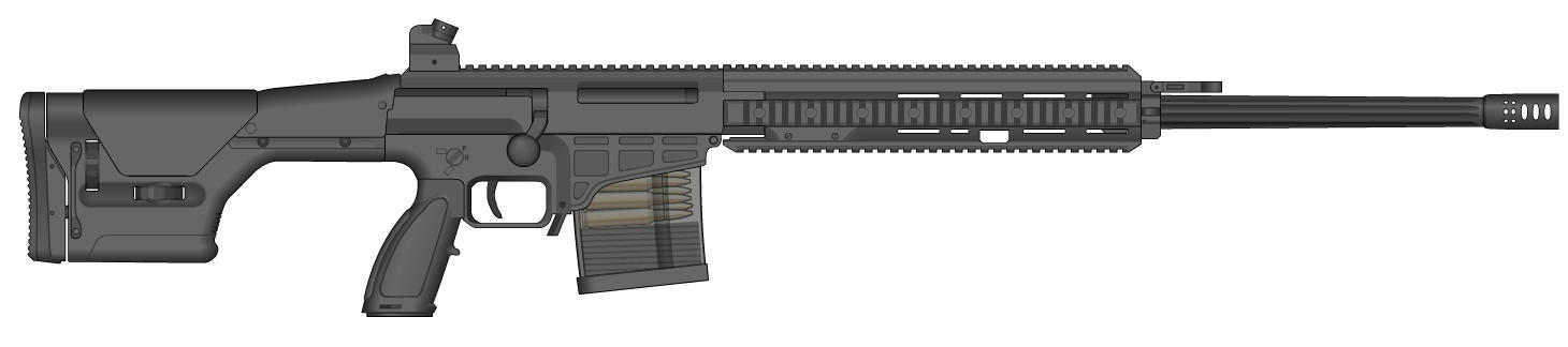 My HK PSG-2 Sniper/Battle Rifle (Bolt Action)