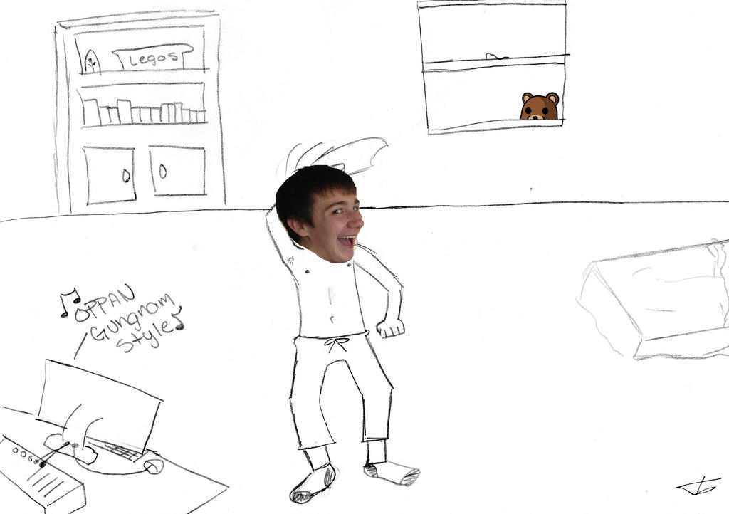 Chris Oppan Gangnam Style by GeishaKitty on DeviantArt