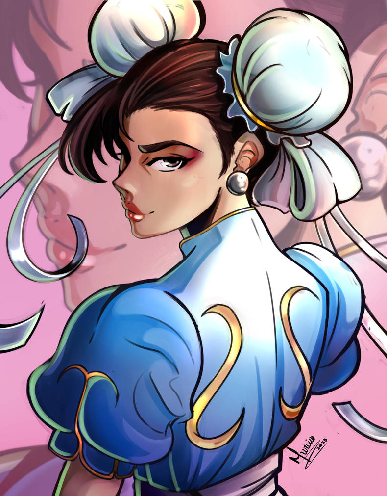 Chun Li Fanart 4 Discord by TheMurcia on DeviantArt