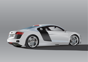 Illustration Audi R8