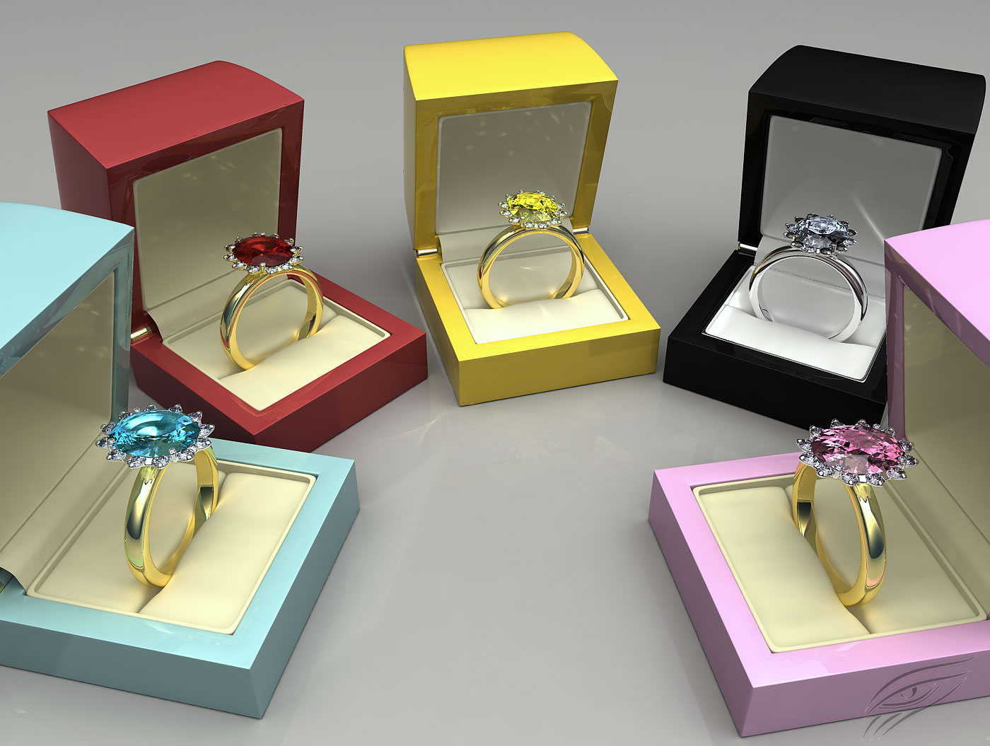 3D rings