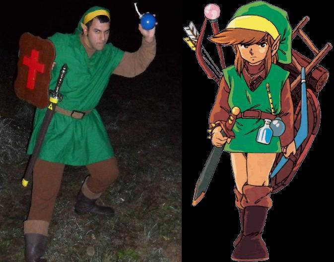 Home-made Link Costume