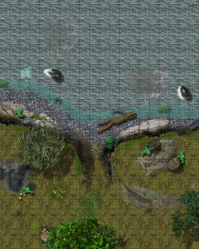 Riverside Encounter by alecm on DeviantArt