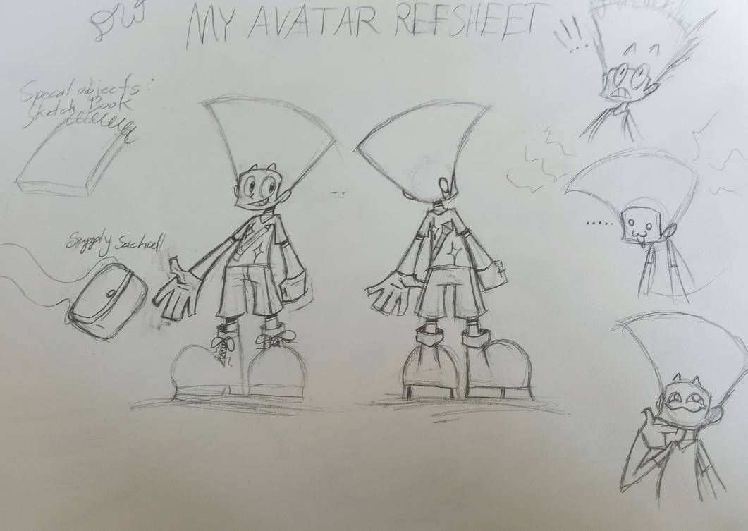 (sketch) my characters reference sheet by dwalker443 on DeviantArt