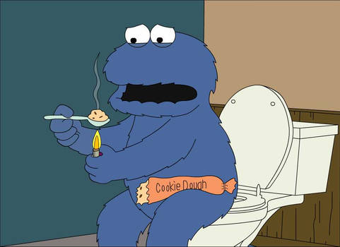 Family Guy Cookie Monster