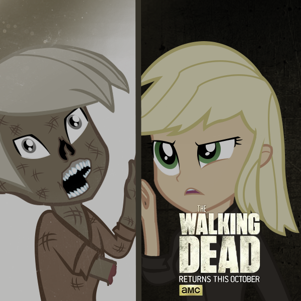 The walking dead equestria girls season 6 poster