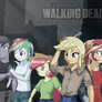 The walking dead equestria girls anume style