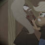 AppleJack Vs Zombie. The Walking Dead.