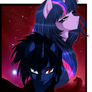 Nightmare Chaos and Twilight Sparkle