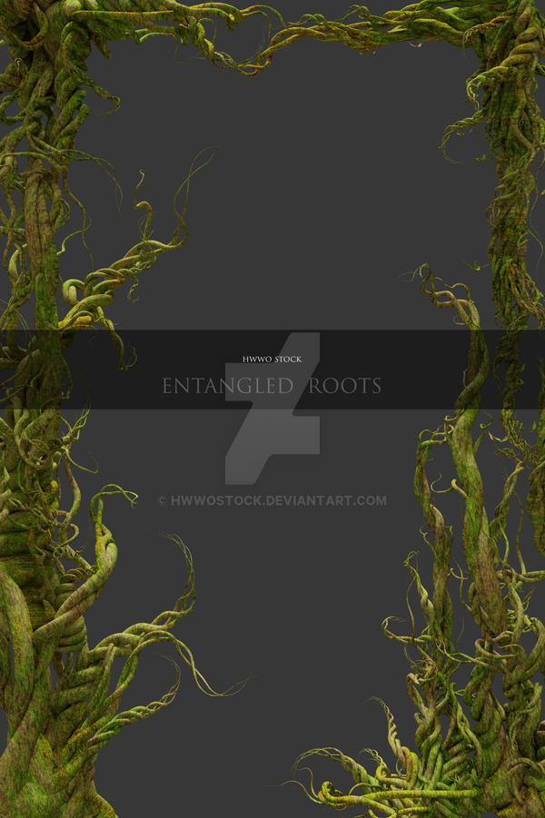 Fantasy Entangled Roots - Overlay by HWWOStock on DeviantArt