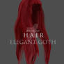 Elegant Goth - Red Hair Overlay